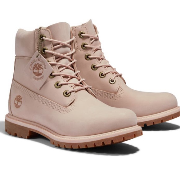 Pink Timberland Boots